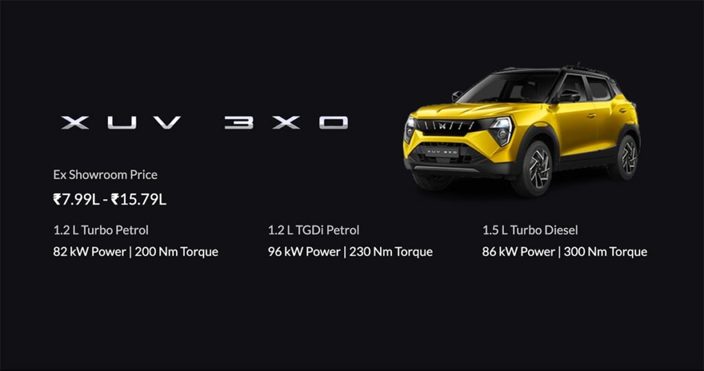 Mahindra XUV 3XO