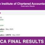 ICAI CA Final Results 2025