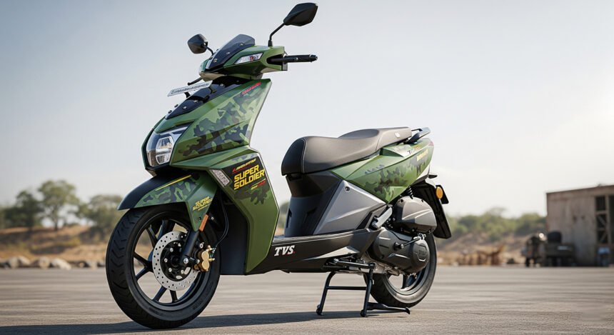 TVS NTorq 125 Super Soldier Edition