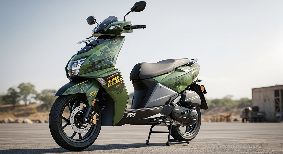 TVS NTorq 125 Super Soldier Edition