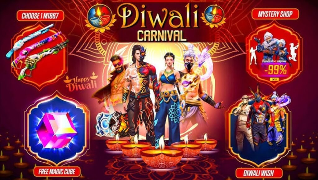 Free Fire Diwali Rangoli 2025: इस दिवाली रंगोली बनाओ और पाओ ढेर सारे फ्री रिवॉर्ड्स
