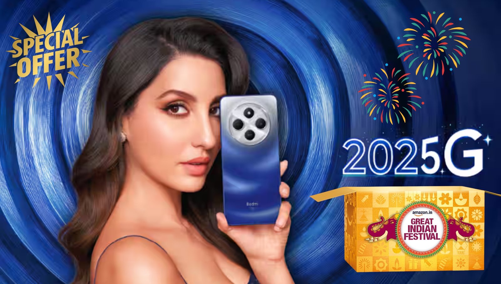 Amazon दिवाली सेल 2025: Redmi 14C 5G पर जबरदस्त ऑफर अब सिर्फ ₹8,998 में मिलेगा 50MP कैमरे वाला धांसू फोन