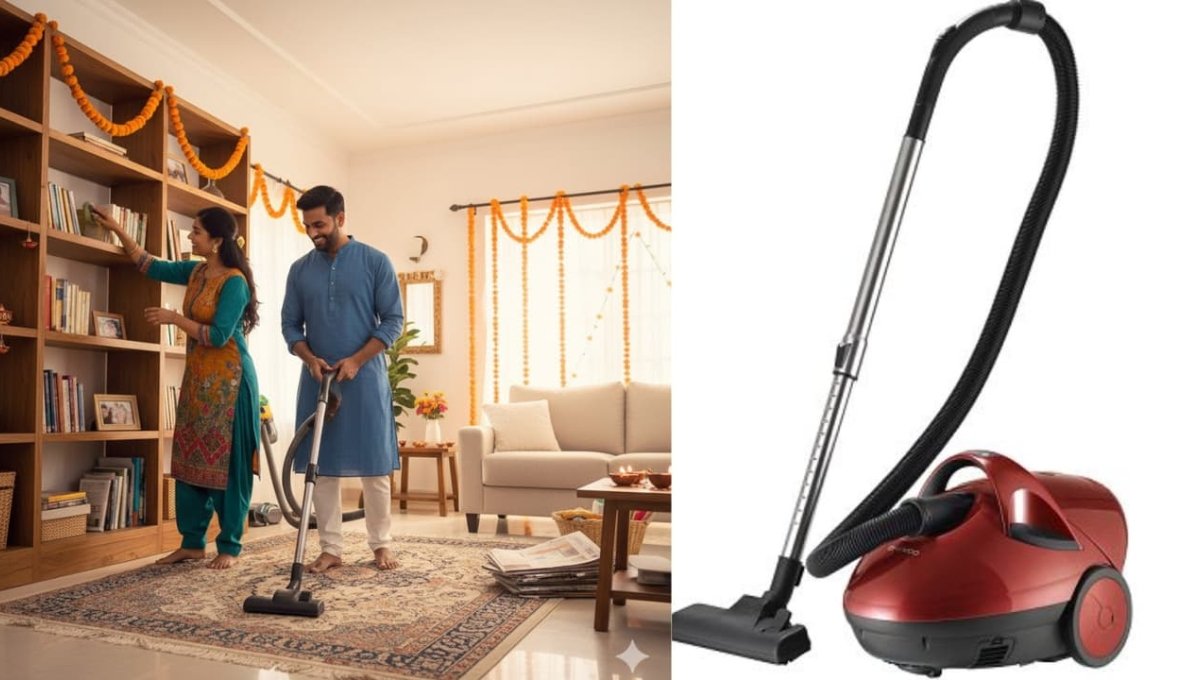 दिवाली की सफाई अब होगी आसान ₹4000 से कम में खरीदें टॉप 5 vacuum cleaners, Amazon पर मिल रहा है खास ऑफर
