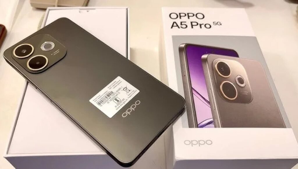 Oppo A5 Pro: दमदार बैटरी और शानदार परफॉर्मेंस वाला स्मार्टफोन सिर्फ ₹17,998 में