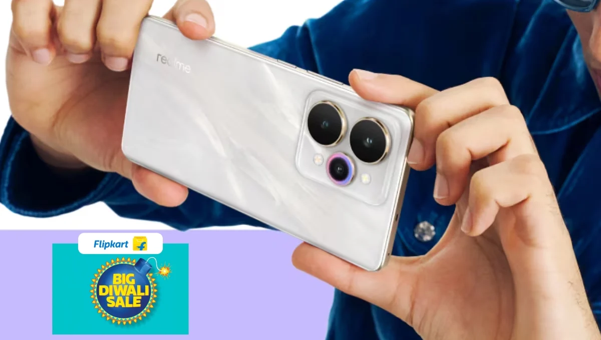 Flipkart Diwali Sale में Realme 15 Pro 5G पर ₹4,000 की बड़ी छूट 7000mAh बैटरी और 50MP Sony कैमरा वाला दमदार फोन
