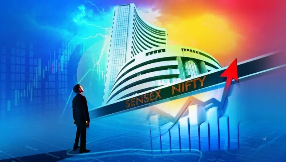 Share Market में उत्साह की लहर: सेंसेक्स 82,500 पार, निफ्टी 25,300 के स्तर को छूने के करीब