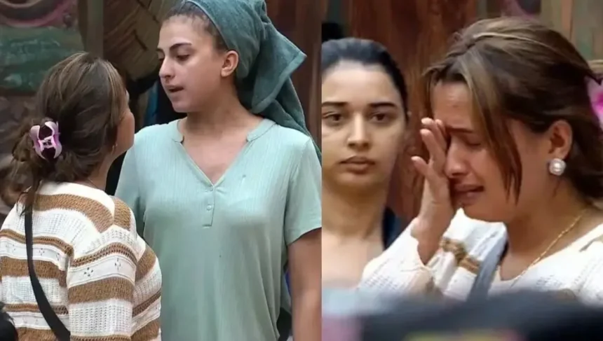 Bigg Boss 19 में हंगामा: फरहाना-नीलम की लड़ाई से गूंजा घर, तान्या-मालती आमने-सामने