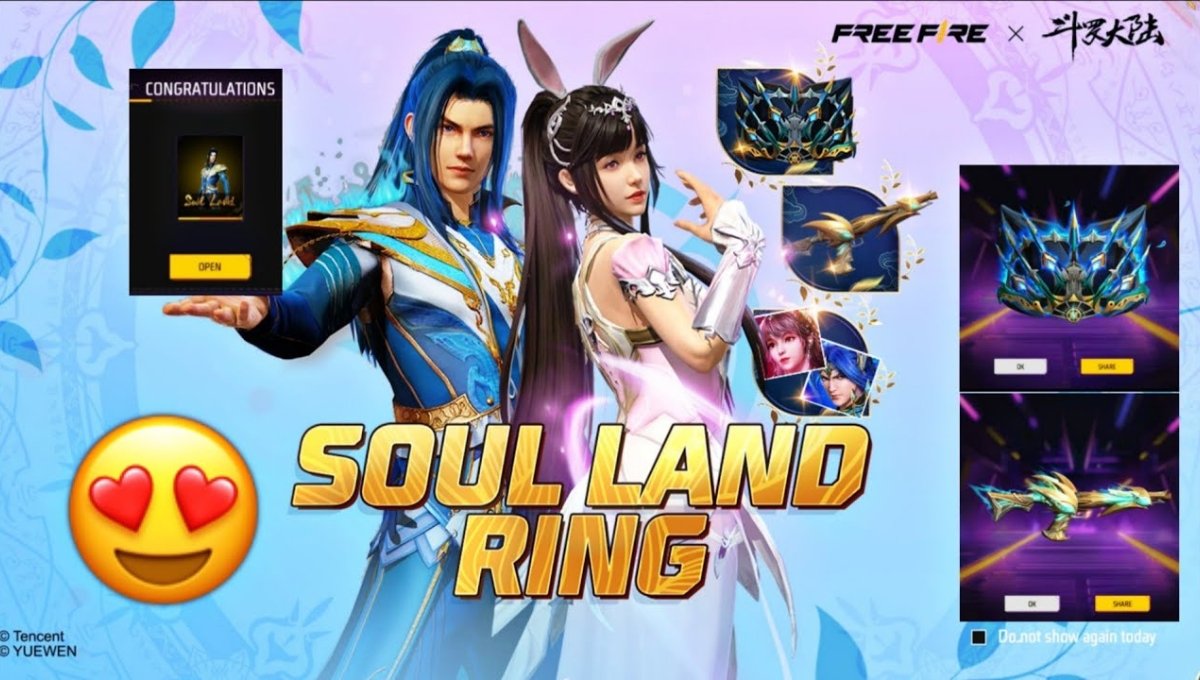 Free Fire Soul Land Ring Event