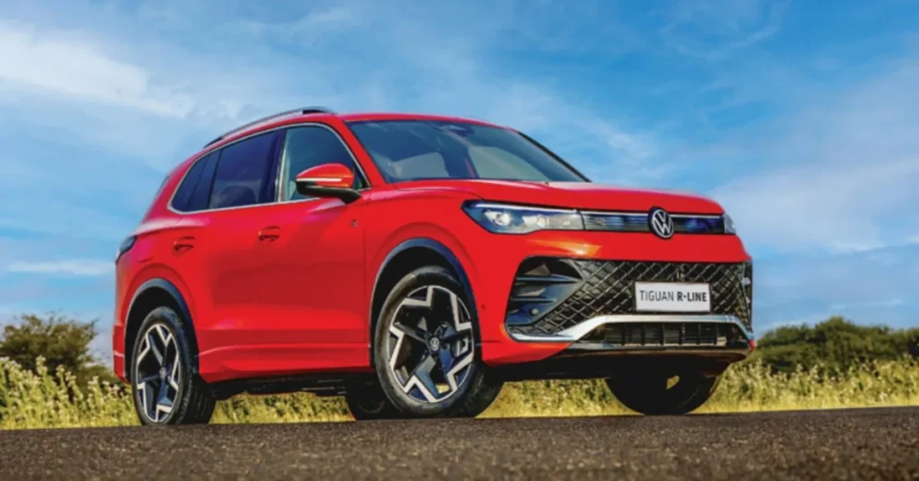 Volkswagen Tiguan R-Line: स्पोर्टी लुक और दमदार परफॉर्मेंस वाली प्रीमियम SUV