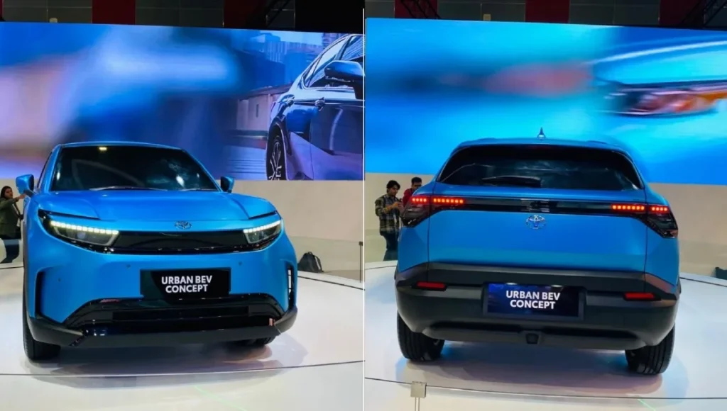 Toyota Urban Cruiser EV: 2025 में भारत में आने वाली नई मिड-साइज़ इलेक्ट्रिक SUV