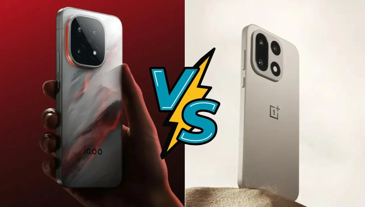 iQOO 15 या OnePlus 15 50MP कैमरा, 7300mAh बैटरी और Snapdragon 8 Gen 5 के साथ कौन है बेस्ट डील