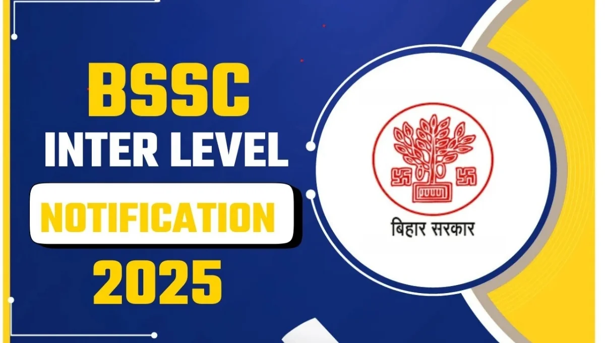 Bihar SSC Inter Level Vacancy