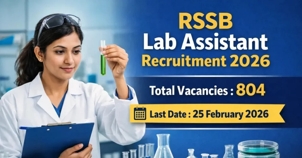 RSSB Lab Assistant Recruitment 