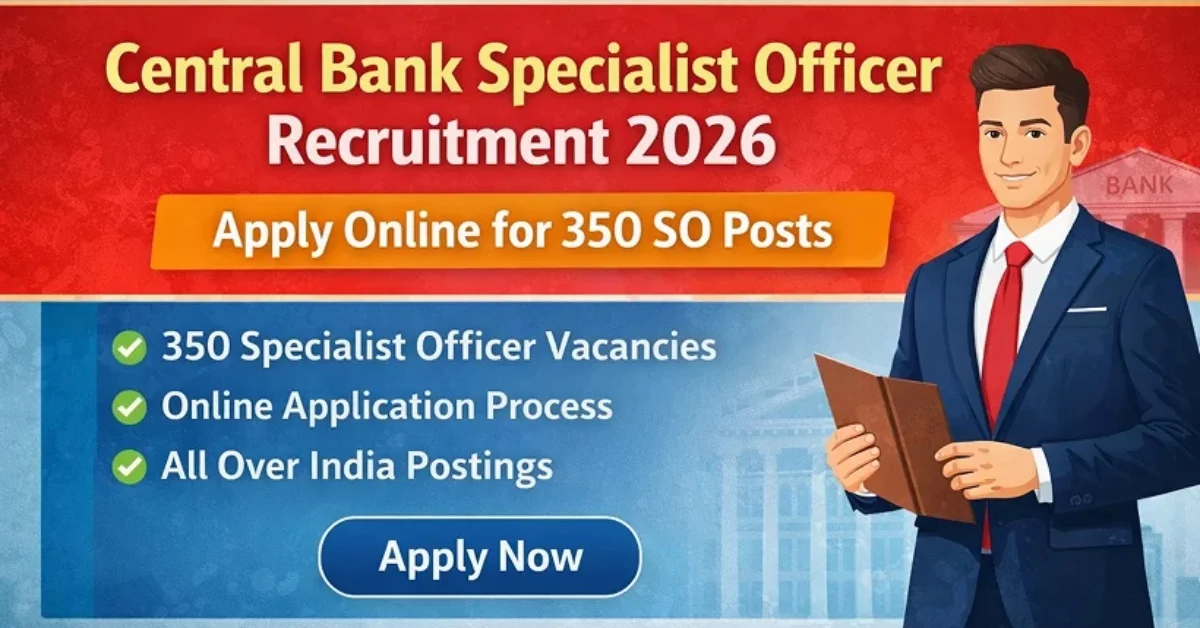 Specialist Officer Recruitment